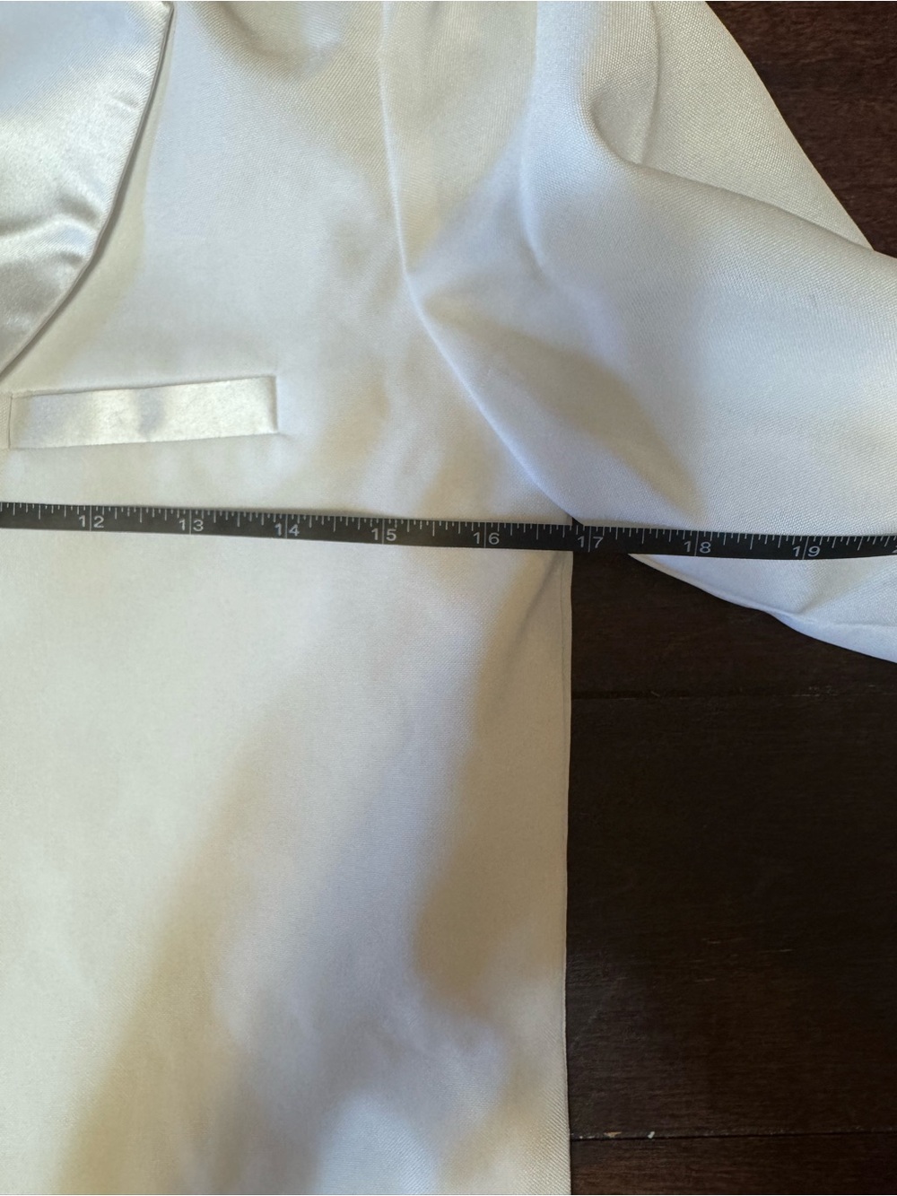 NWT Fouger Slim White Suit With Vest size 8 - Picture 14 of 14
